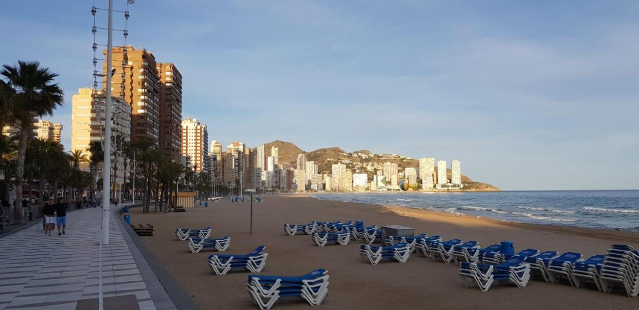 Apartamento Luminoso Benidorm Playa Levante Rincon De Loix Lägenhet Exteriör bild